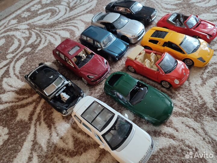Модели автомобилей 1 24