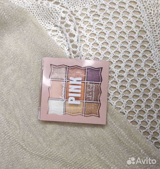 Палетка теней Dodo girl pink