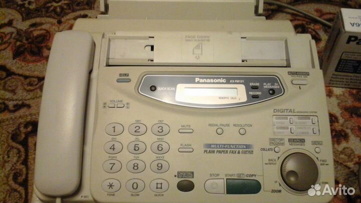 Факс/телефон/автоответчик Panasonic KX-FM131