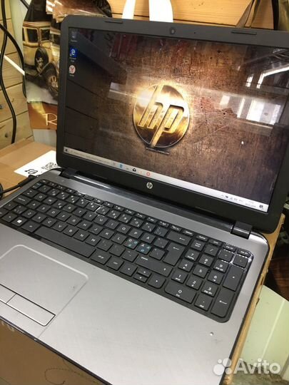 Hp тонкий офисный ноут с ssd