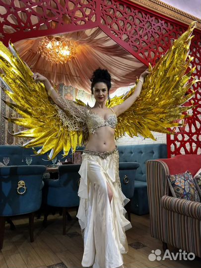 Крылья ангела золото