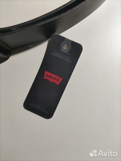 Levi's ремень кожаный, оригинал