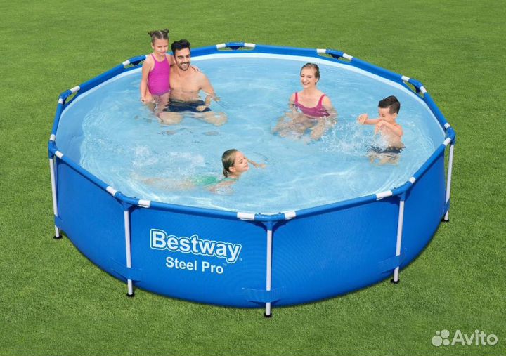 Каркасный бассейн новый