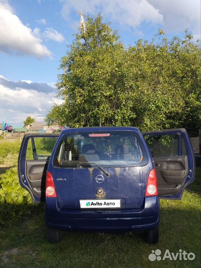 Opel Agila 1.0 МТ, 2003, битый, 200 000 км