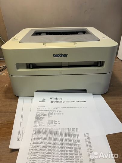 Принтер лазерный Brother hl2132r
