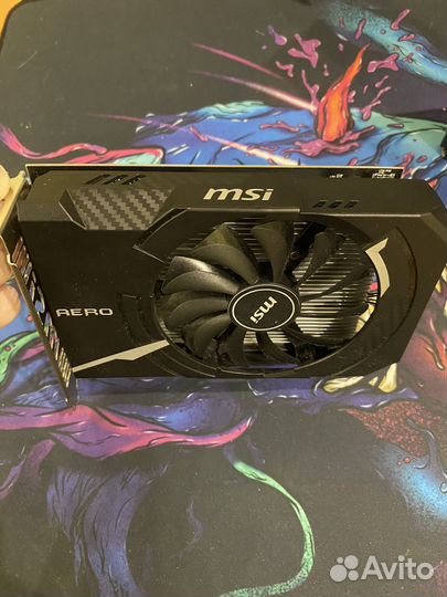 Видеокарта rx550 2gb msi с коробкой