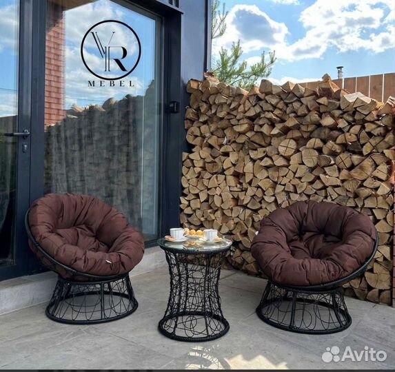 Комплект мебели из ротанга