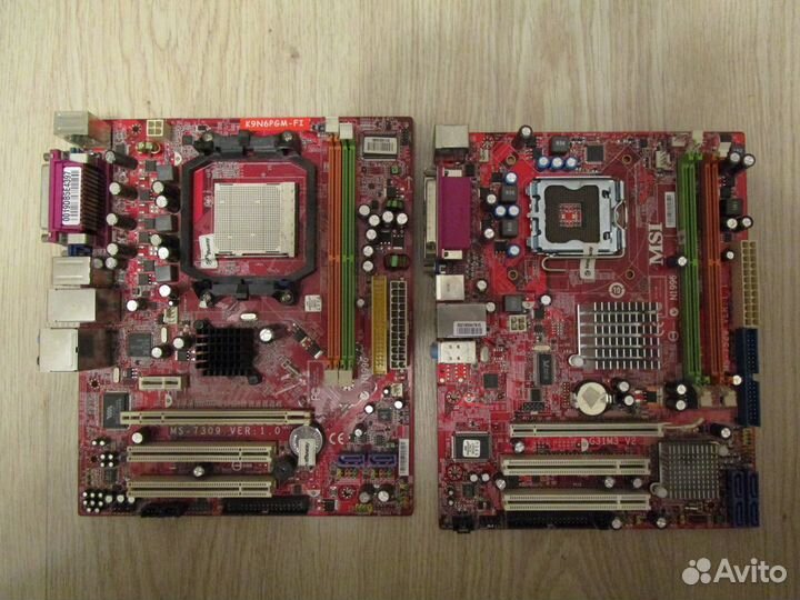 Материнская плата Asus, Gigabyte, системный блок