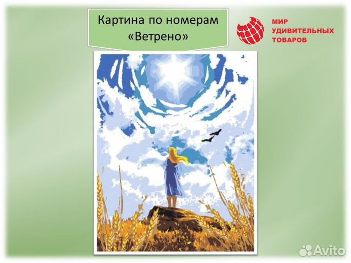 Картина по номерам 40х50