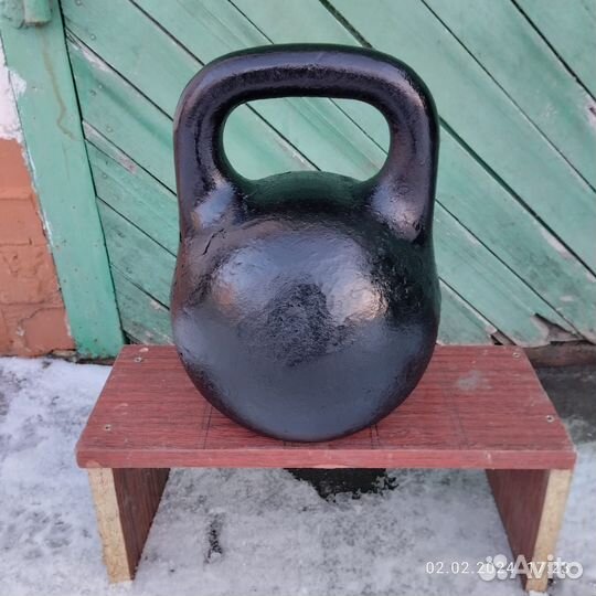 Гиря чугунная 16 и 32кг