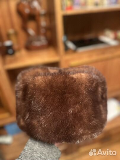 Норковая шапку мужская