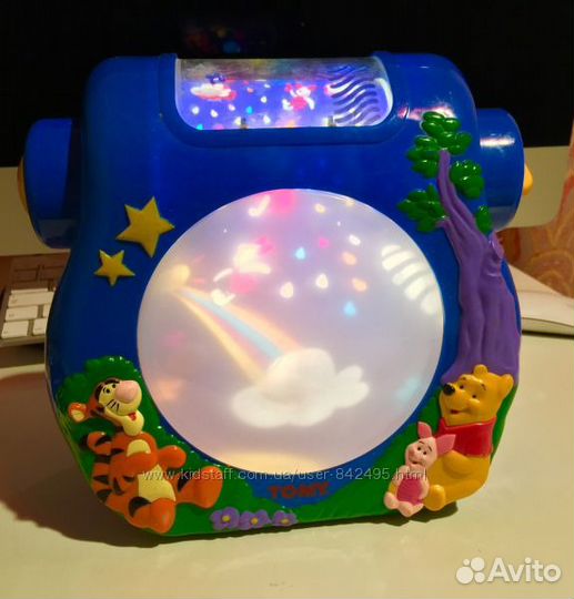 Ночник проектор Tomy на кроватку