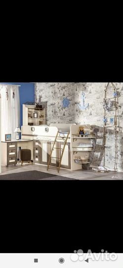 Кровать чердак