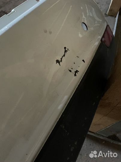 Задний бампер на priora 2