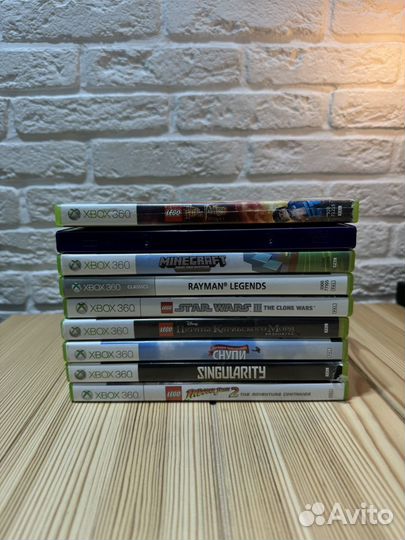 Xbox 360, 500gb + 2 джостика + 9 игр+камера