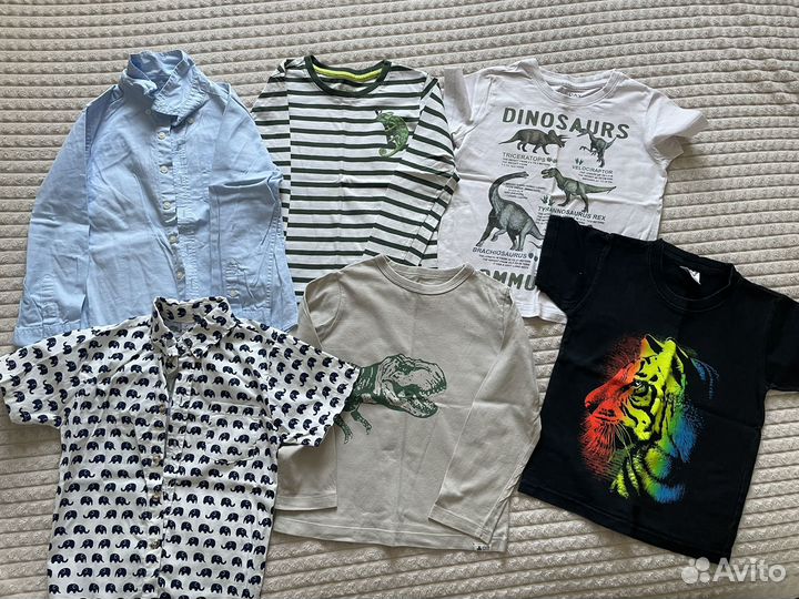 Детские вещи пакетом на мальчика 116