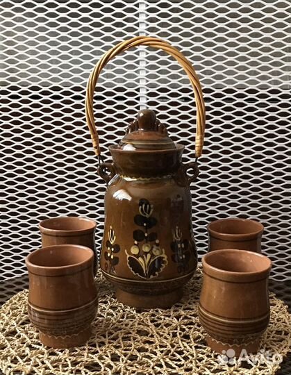 Набор для напитков керамический б/у