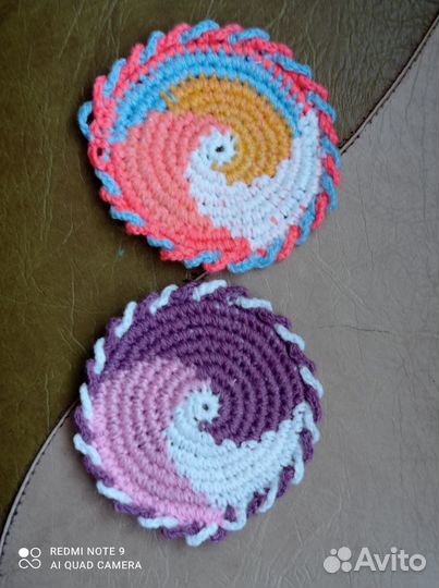 Прихватка вязаная