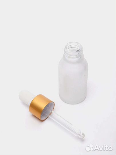 Флакон стеклянный с пипеткой 15 мл