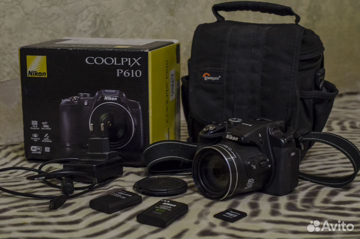 Фотоаппарат Nikon Coolpix P610