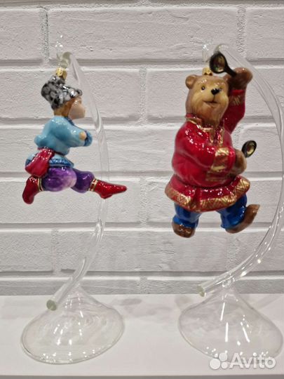 Ёлочные игрушки стекло