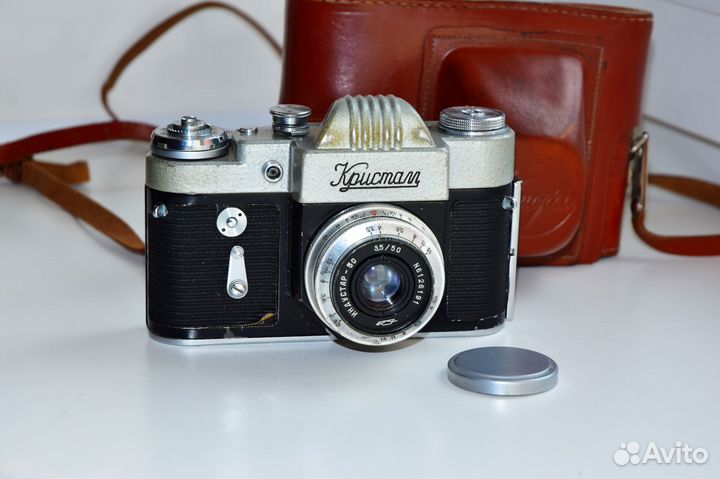 Кристалл редкий 1961 г Зеркальный фотоаппарат СССР
