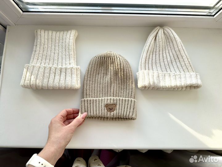 Шапки девочке весна 1,5 - 2 года