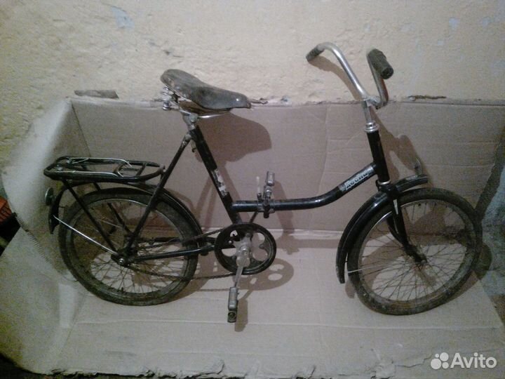 Велосипед подростковый десна складной СССР