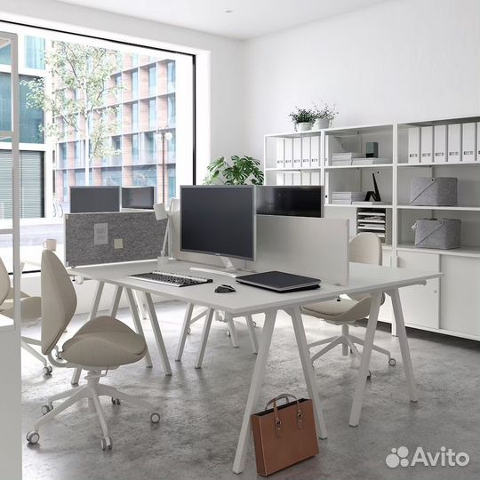 Доска для записей двусторонняя Икеа Троттен