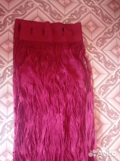 Тюль нитками ширина 300 длина 150 см