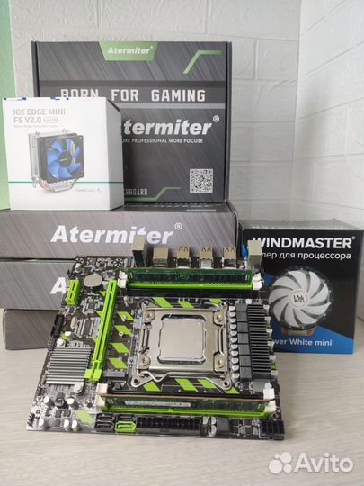 Комплект Intel i7 X79/X99 мать+проц+озу, кулер