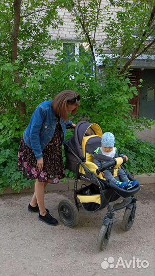 Коляска 2 в 1 polmobil Porto