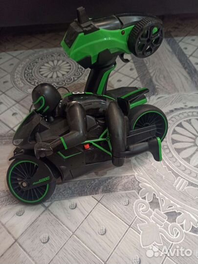 Мотоцикл на пульте управления