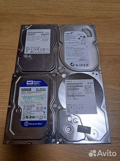 Жёсткие диски HDD 500 -1000 Gb c Windows 10 ltsc