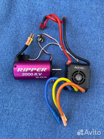 Бк система 6s: Ace RC 150A, Ripper 2000KV