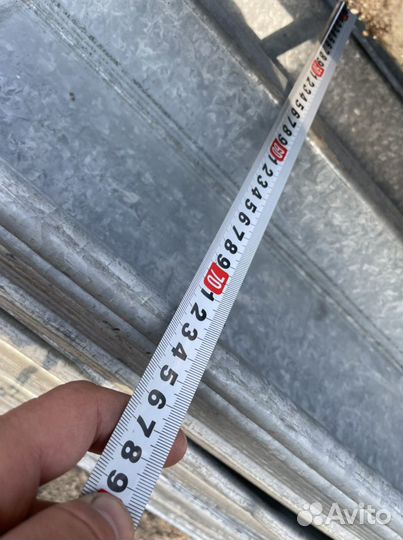 Профлист h 80 б/у 5,75м