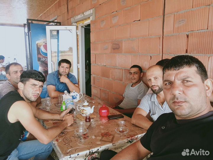 Рабочие бригада всех вид работы