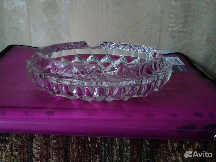 Хрустальная пепельница