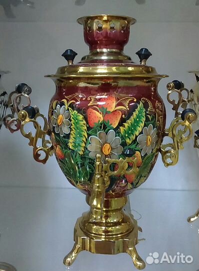 Самовар электрический 3л. художественная роспись