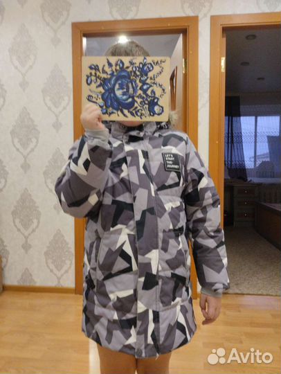 Зимний костюм на мальчика 128