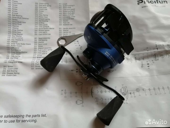 Катушка на спиннинг Piscifun (go with family)