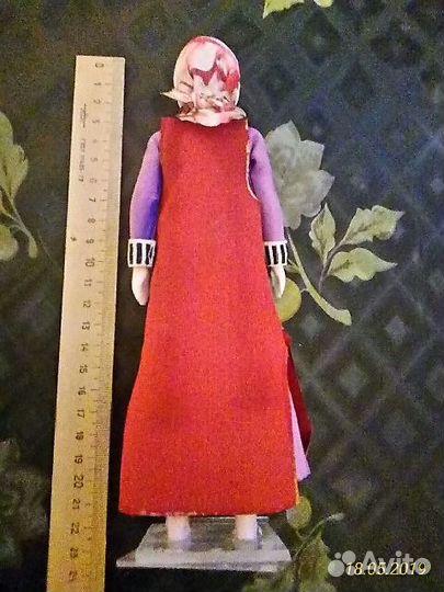 СССР Кукла в армянском национальном костюме XIX в