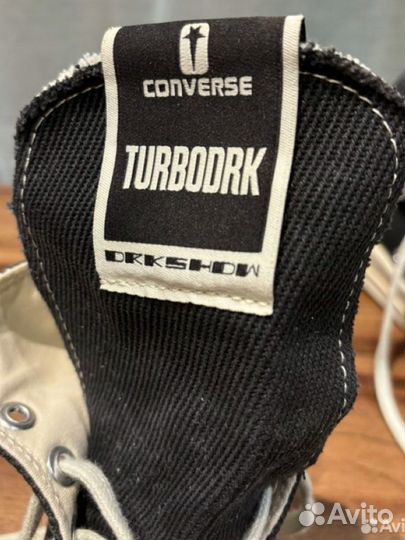 Converse rick owens turbodrk