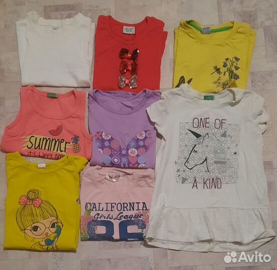 Одежда на девочку рост 110-116 пакетом