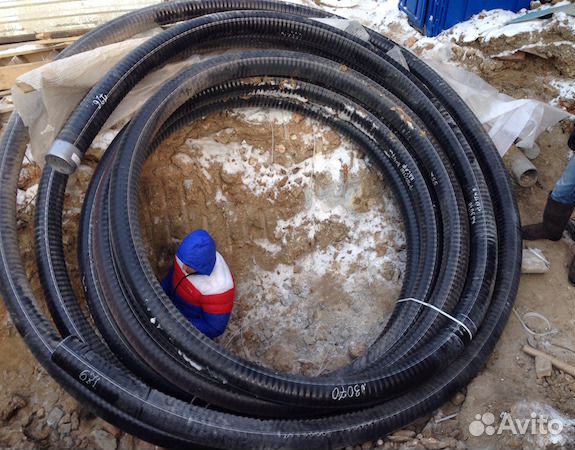 Гибкая полимерная труба изопрофлекс для гвс и тс