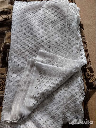 Новая тюль 3 м,2 шт, описание читаем