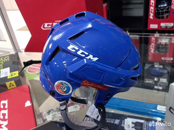 Новый шлем CCM V08 S Blu