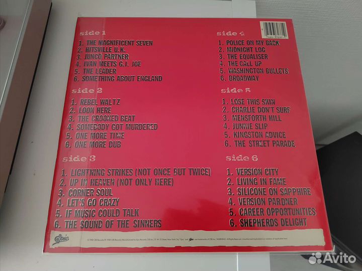 Clash sandinista 3lp