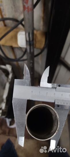 Черенок для скупа титановый 35 мм