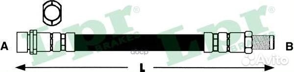 Шланг тормозной 6t47849 Lpr